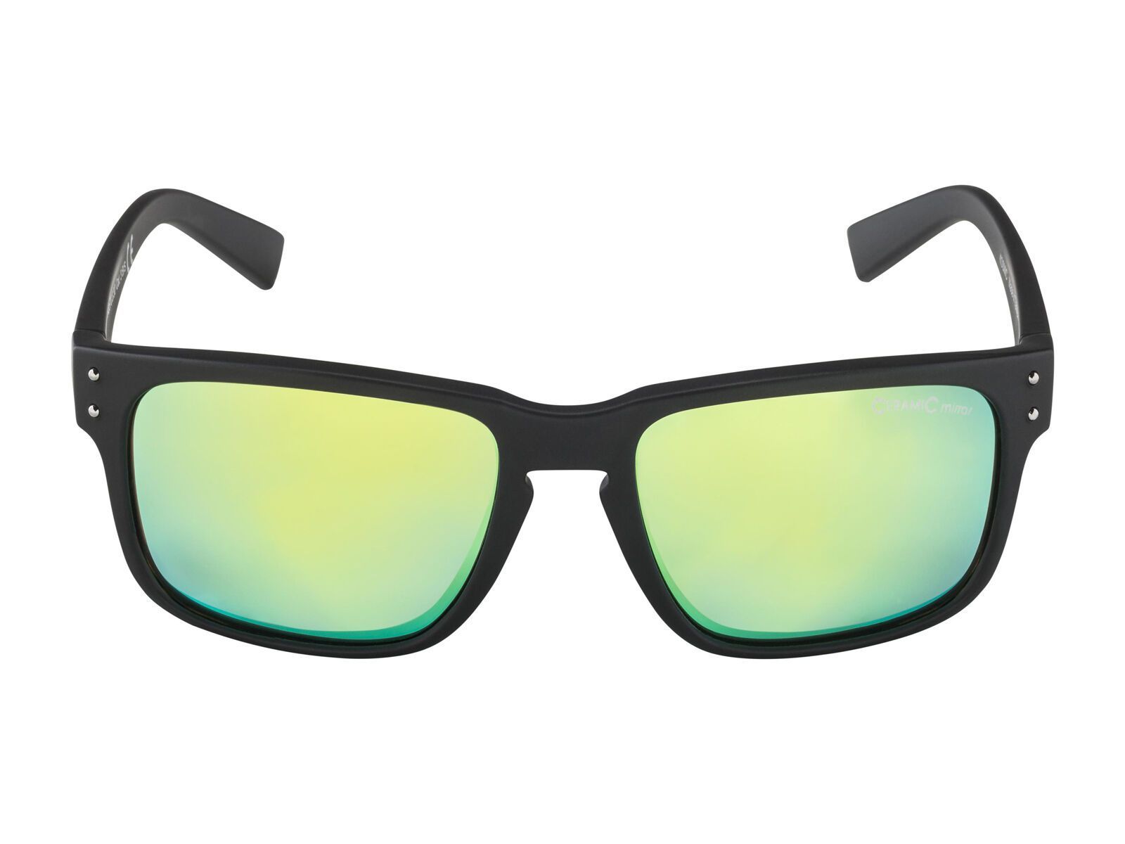 Alpina Kosmic, black matt/Lens: ceramic mirror neon yellow - Bild 3