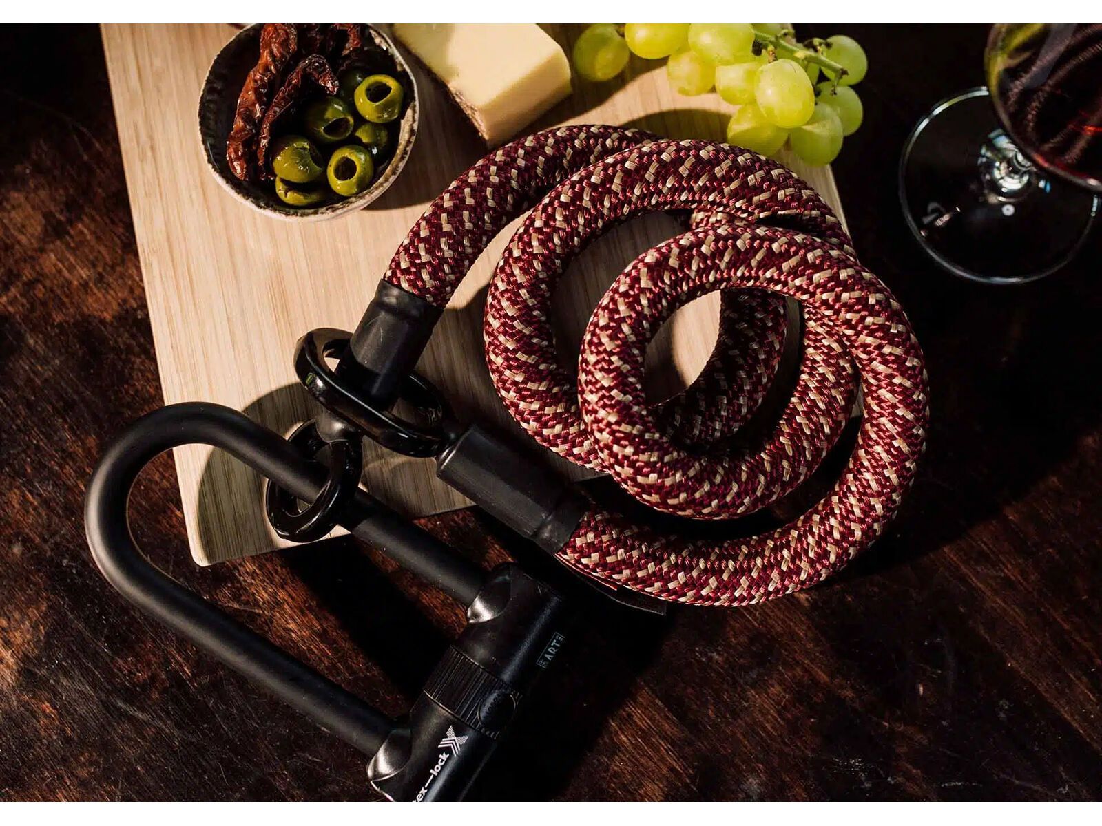 Tex-Lock Eyelet M 120 cm + X-Lock, chateau red - Bild 4