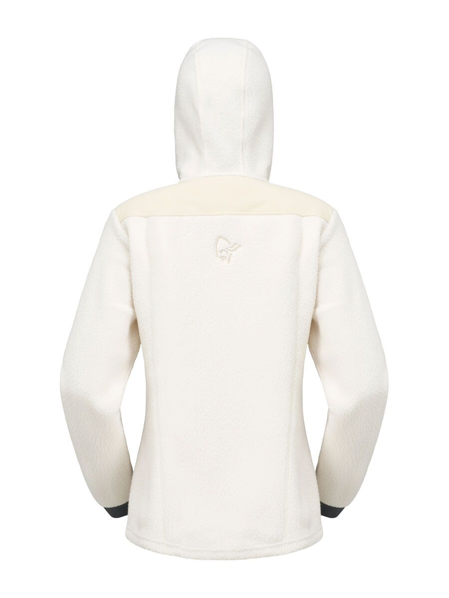 Norrona trollveggen warm3 Zip Hood W's, whisper white - Bild 2