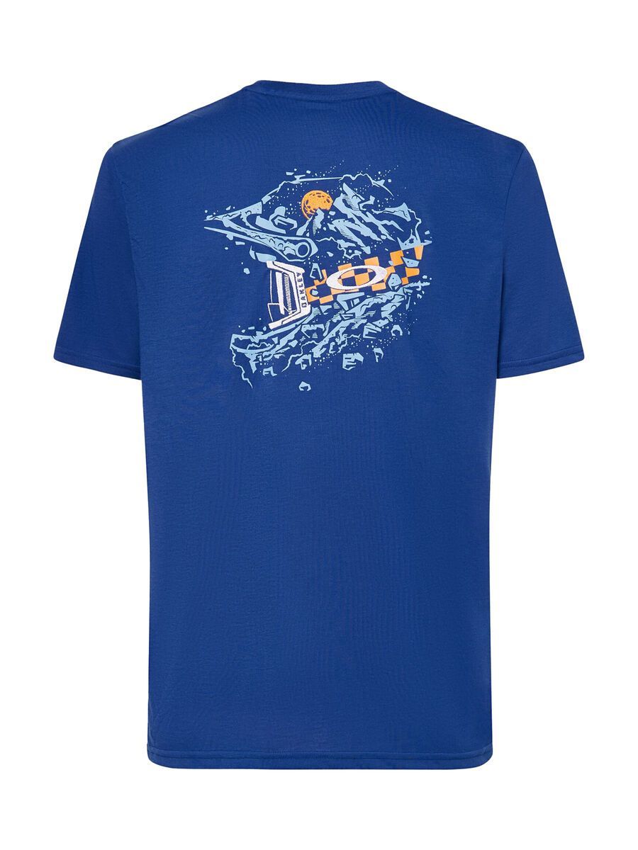 Oakley Finish Line Crew Tee, crystal blue - Bild 3