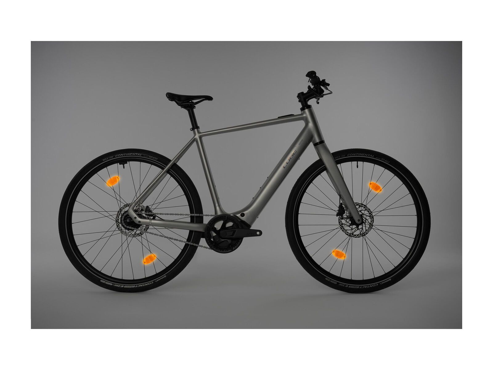 Cube ACID Speichenreflektor Set CMPT, orange - Bild 5
