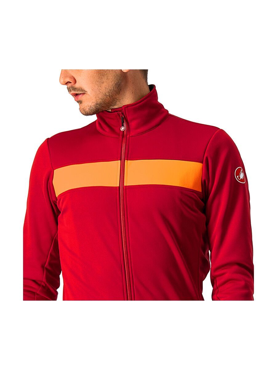 Castelli Raddoppia 3 Jacket, pro red/orange reflex - Bild 5