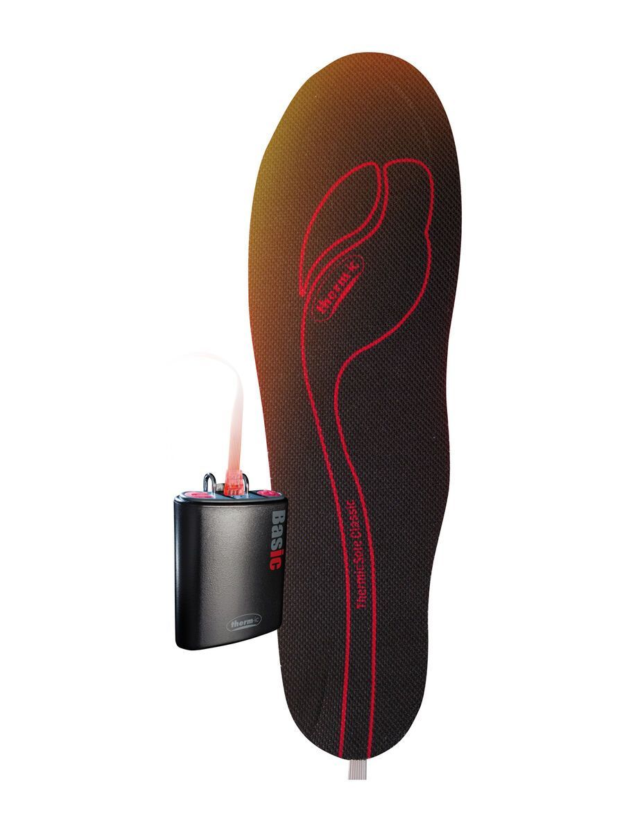 Therm-ic PowerPack Set Basic + ThermicSole Classic, black/grey/red - Bild 1