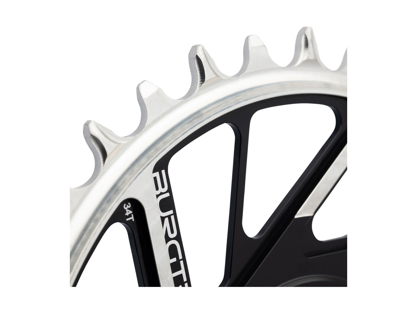 Burgtec 3 mm Offset Thick Thin Chainring SRAM 8-Bolt, black - Bild 16