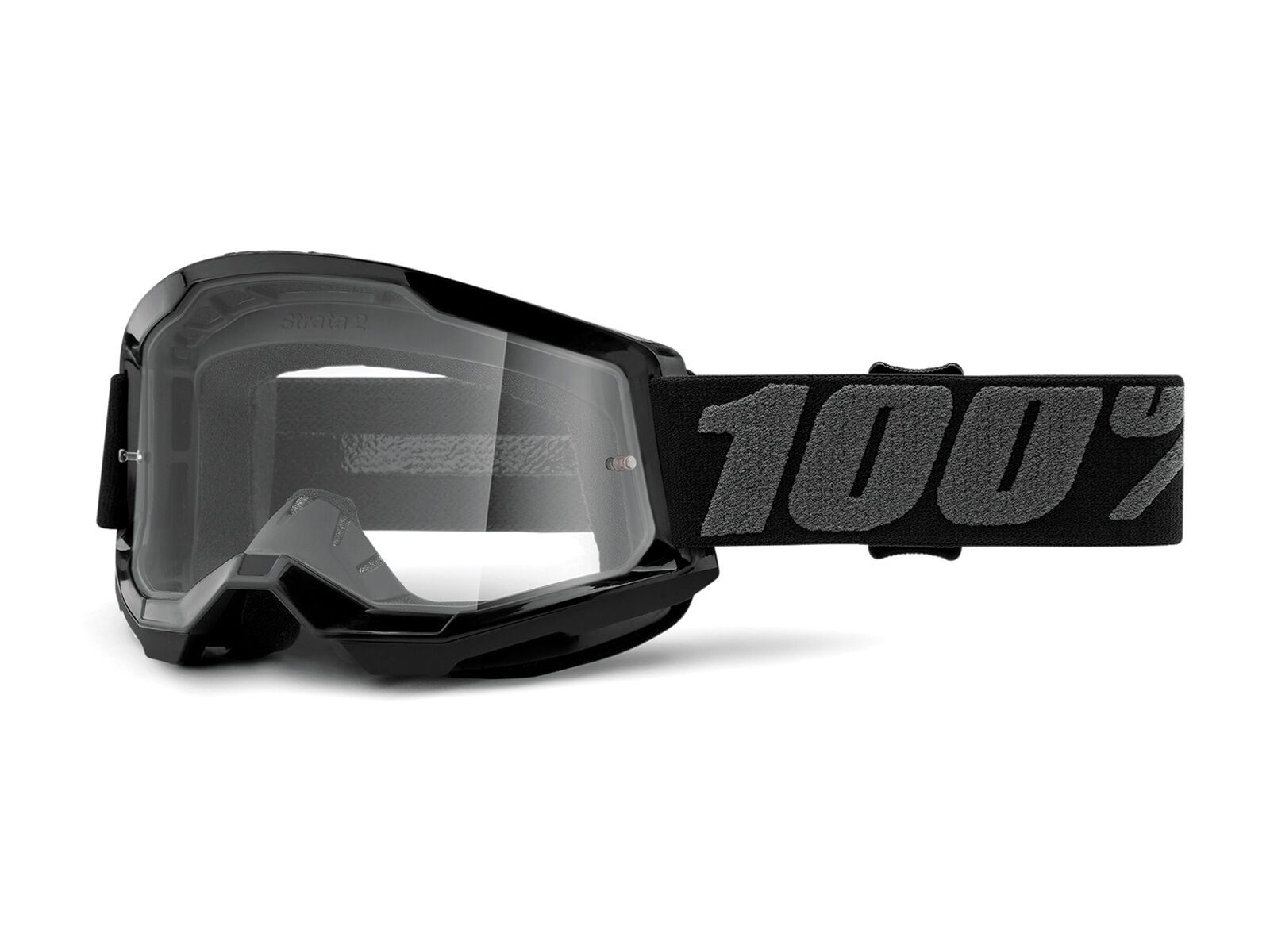 100% Strata, black/Lens: clear - Bild 1