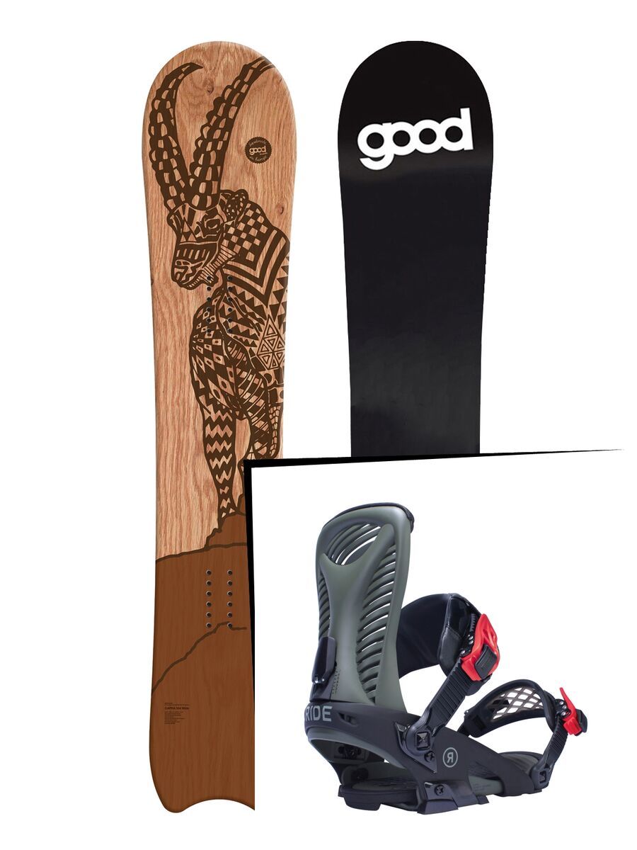 Set: goodboards Capra 2017 + Ride Capo (1770118S) - Bild 1