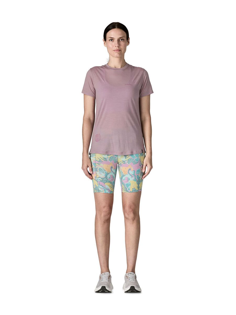 Patagonia Women's Capilene Cool Merino Blend Graphic Shirt Multi-Pitch, quiet violet - Bild 4