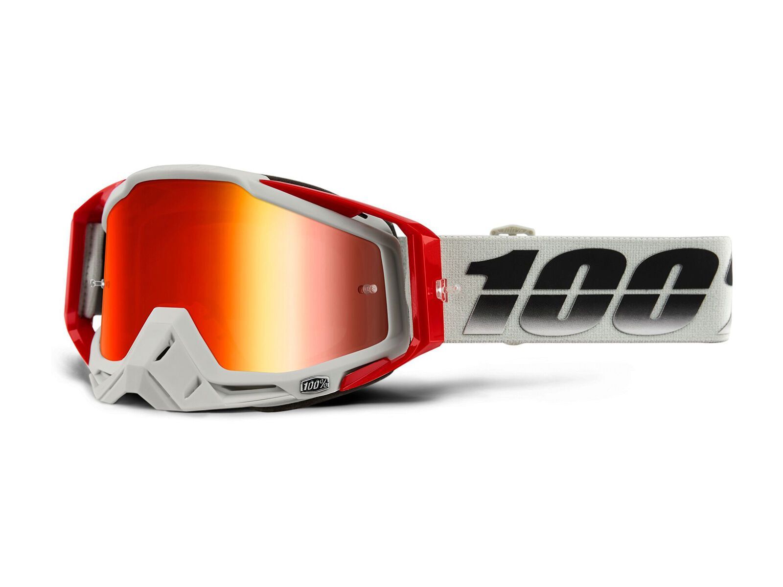 100% Racecraft, suez/Lens: mirror red - Bild 1