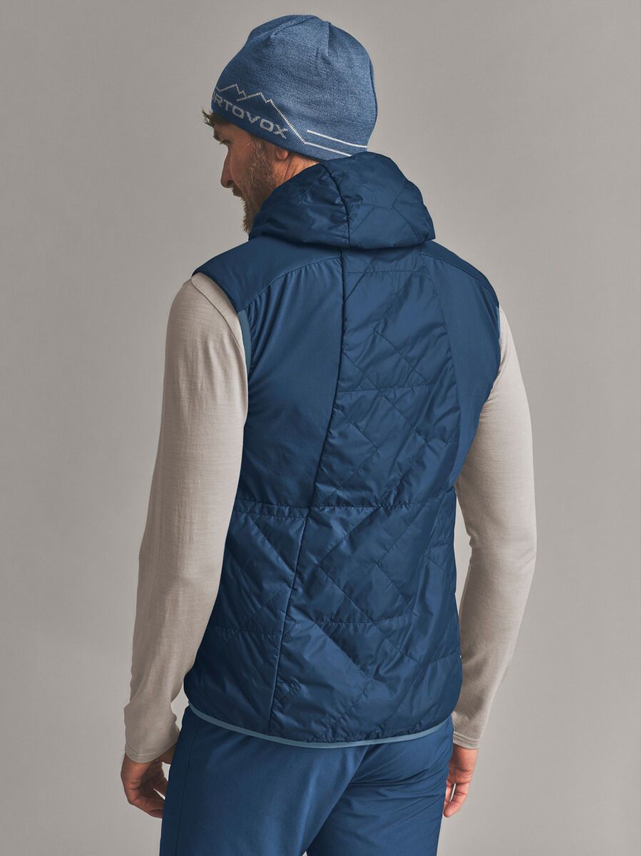 Ortovox Venet Swisswool 60 Vest M, blue nunatak - Bild 6