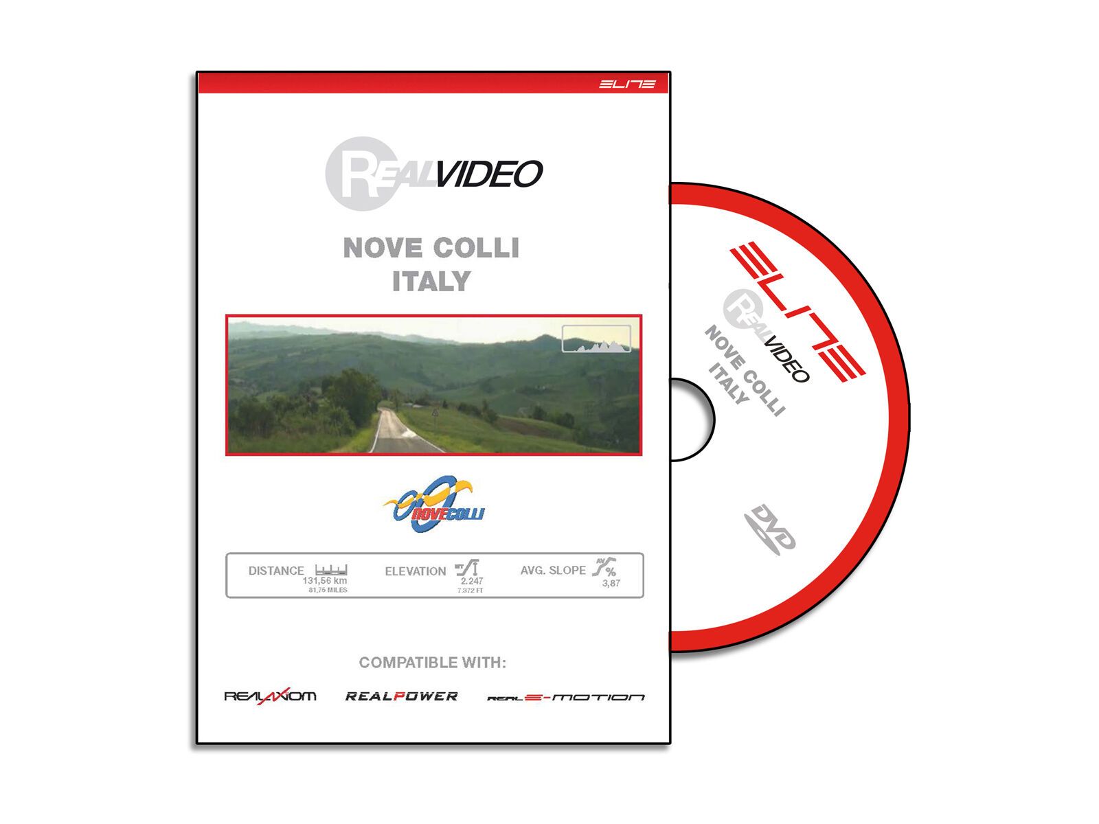 Elite DVD für RealAxiom und RealPower - Grandfondo 9 Colli, Jederman Rennen - Bild 1