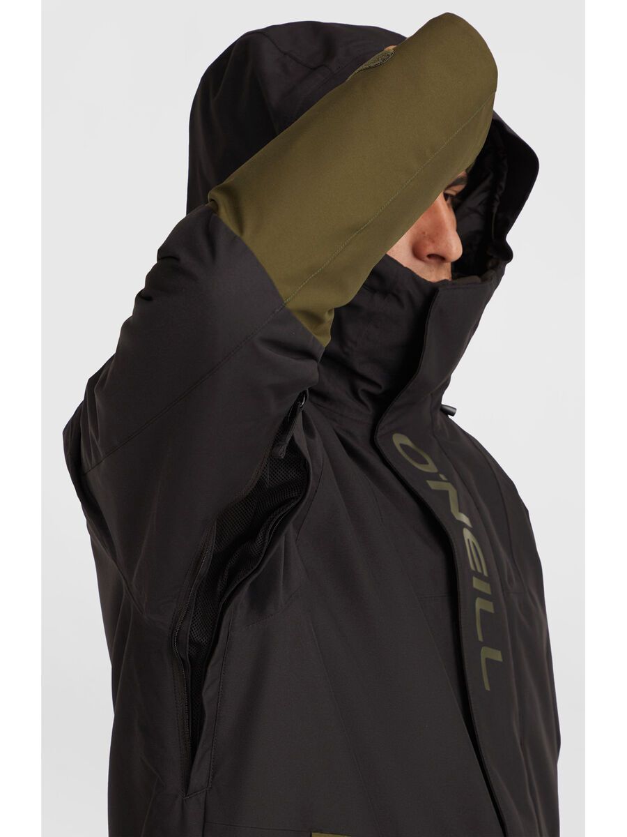 O’Neill O'riginals Hybrid Jacket Men, black out colour block - Bild 7