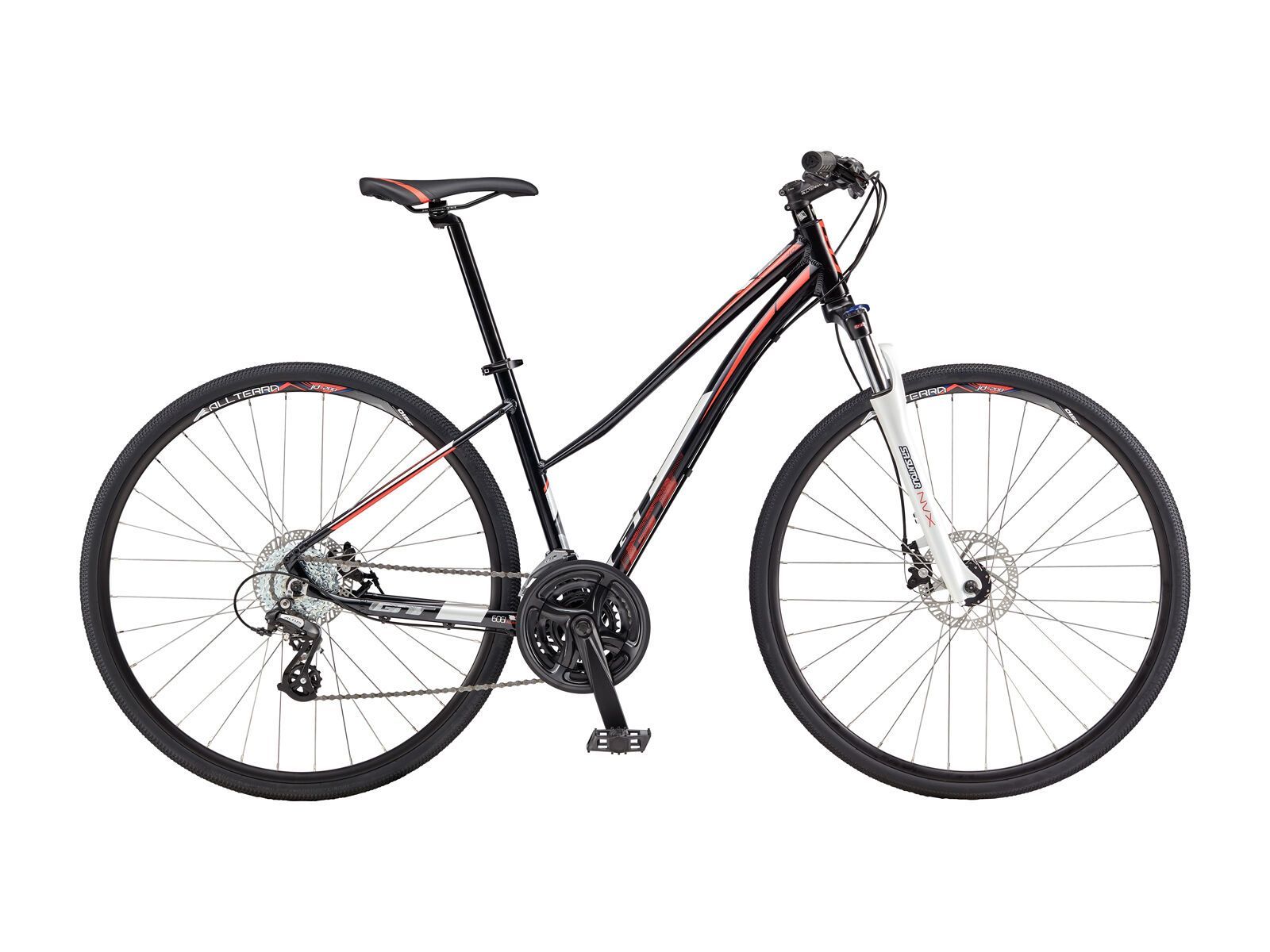 GT Transeo 4.0 Step Thru, teal & purple - Bild 1