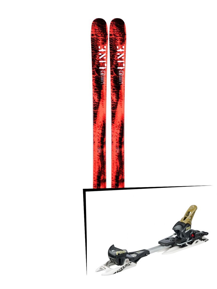 Set: Line Honey Badger 2019 + Fritschi Diamir Freeride Pro schwarz/oliv - Bild 1