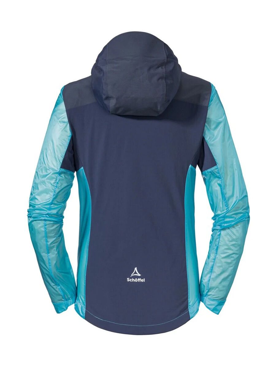 Schöffel Hybrid Jkt Flow Trail L, medium turquoise - Bild 2