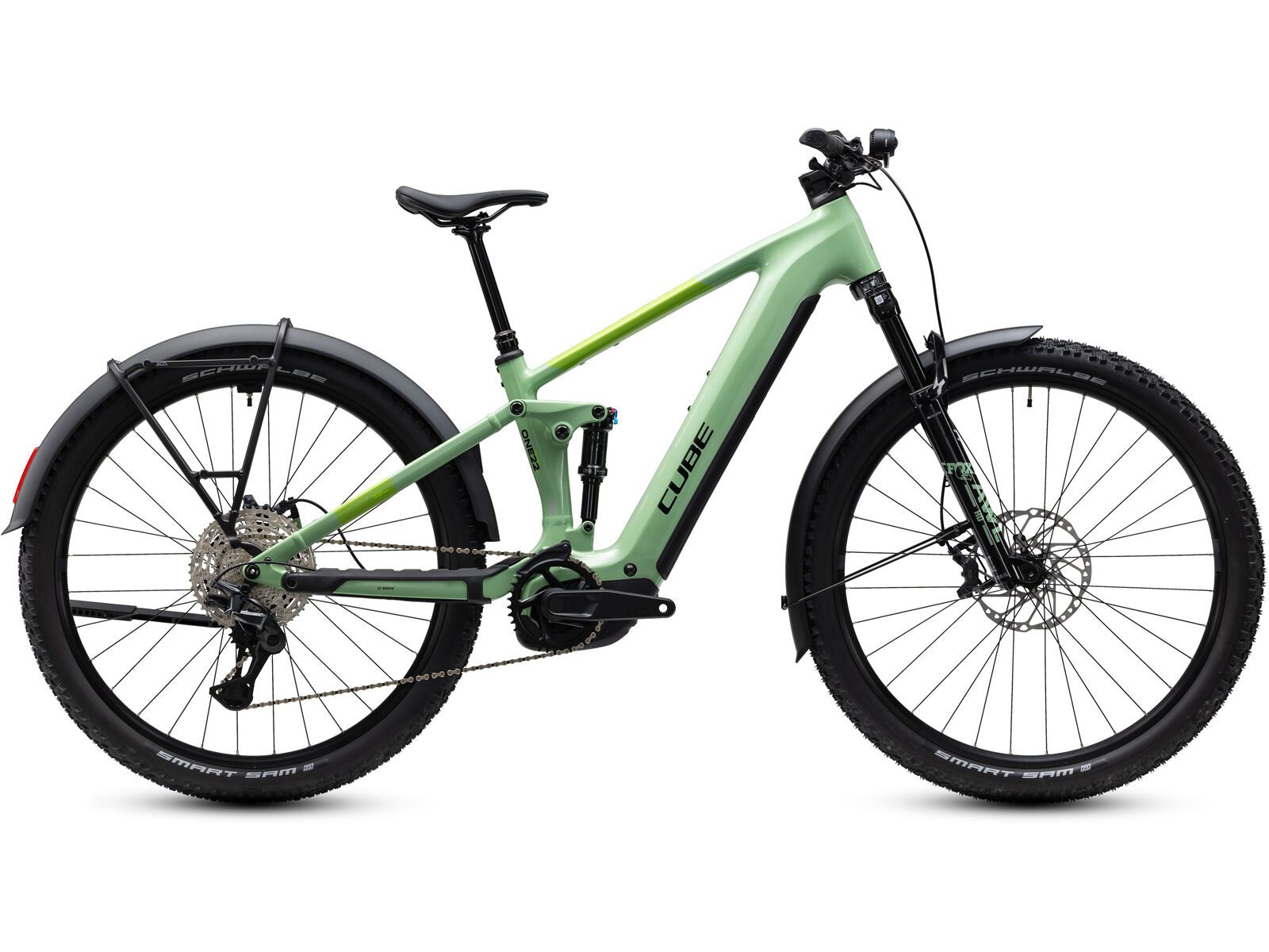 Cube Stereo Hybrid One22 SLX 800 FE 27.5, cactus´n´black - Bild 1
