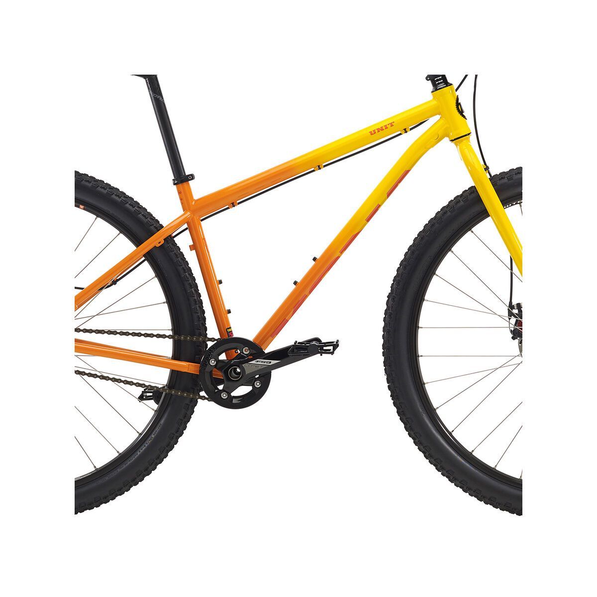 Kona Unit, gloss yellow-orange fade w/ orange decals - Bild 3