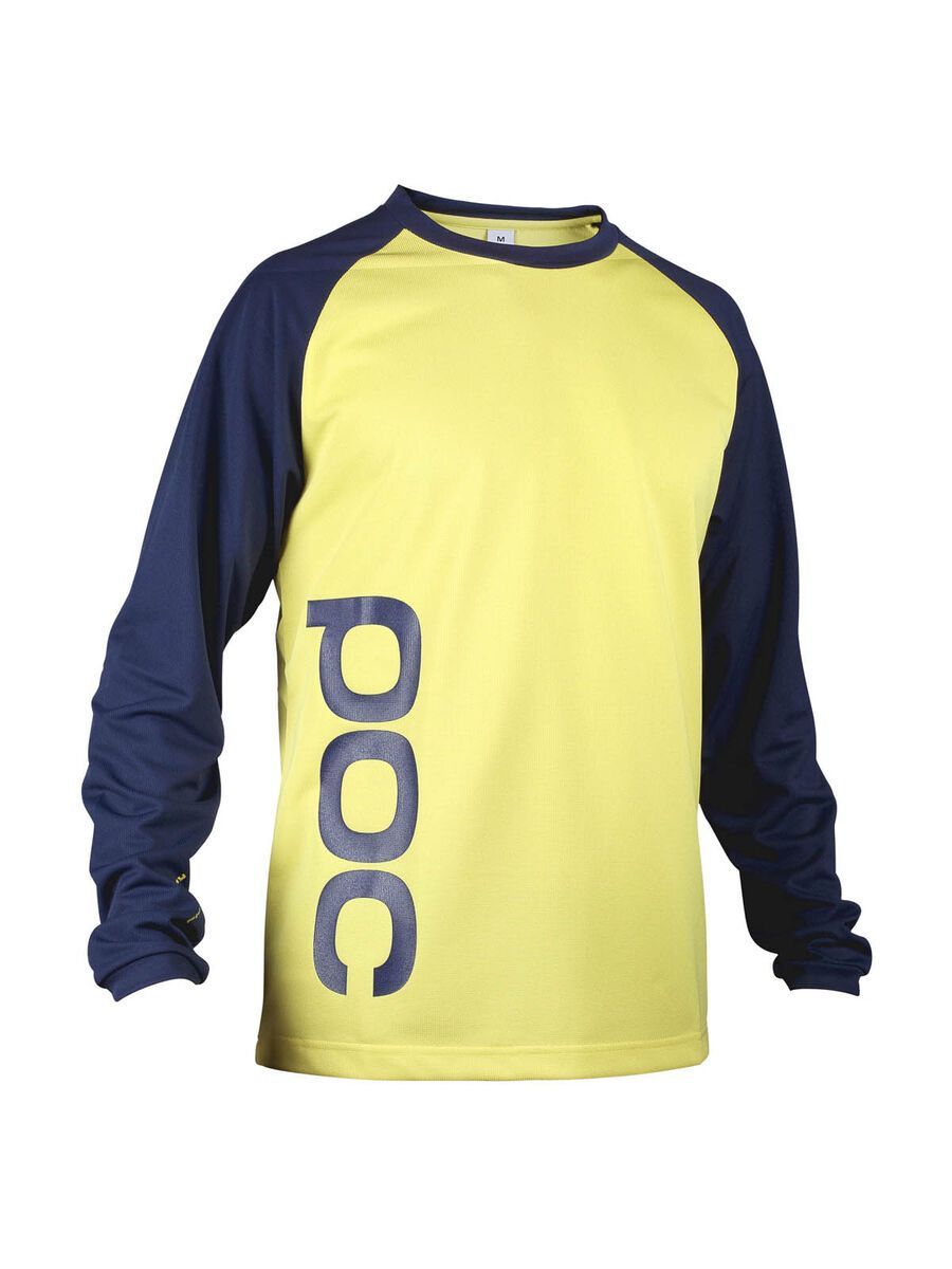 POC Flow Jersey, Boron Blue/Fermium Yellow - Bild 1