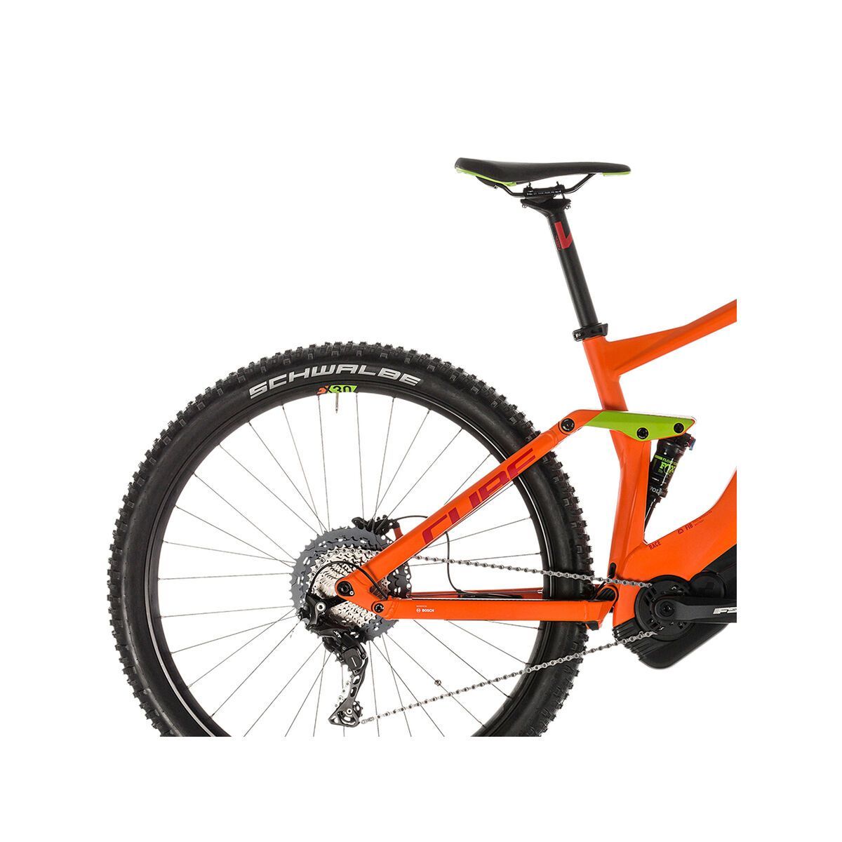 Cube Stereo Hybrid 120 Race 500 29, orange´n´green - Bild 5