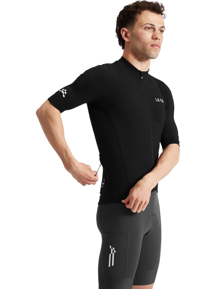 Le Col ARC Merino Jersey, black - Bild 3
