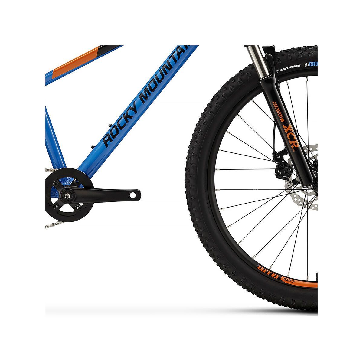 Rocky Mountain Soul JR 24, blue monday/black in black/fox racing orange - Bild 4