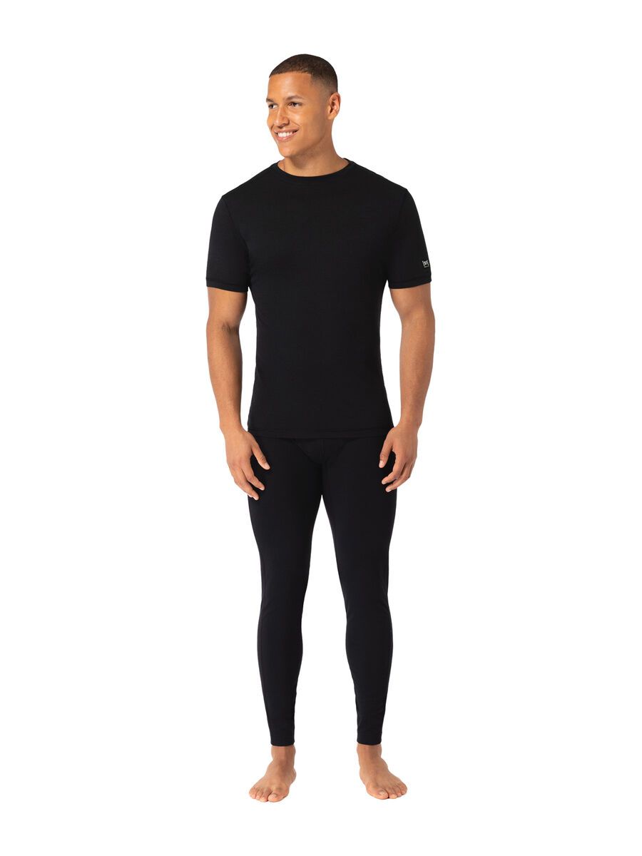 super.natural Sierra140 Tee Herren, jet black - Bild 4