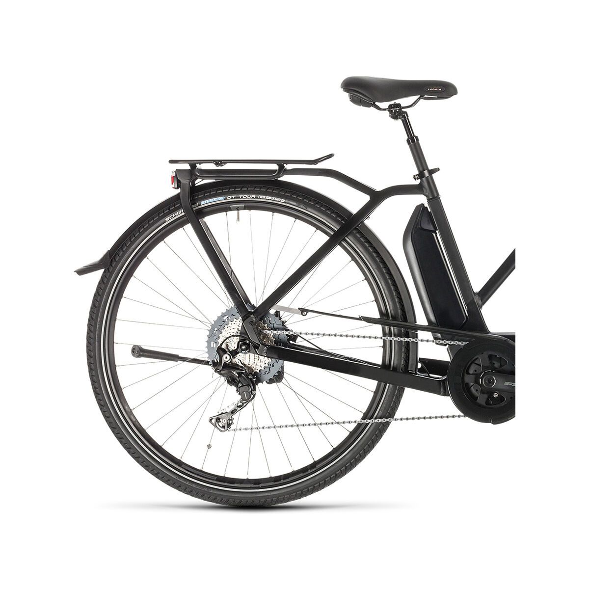 Cube Town Sport Hybrid SL 500 Trapeze, black edition - Bild 4