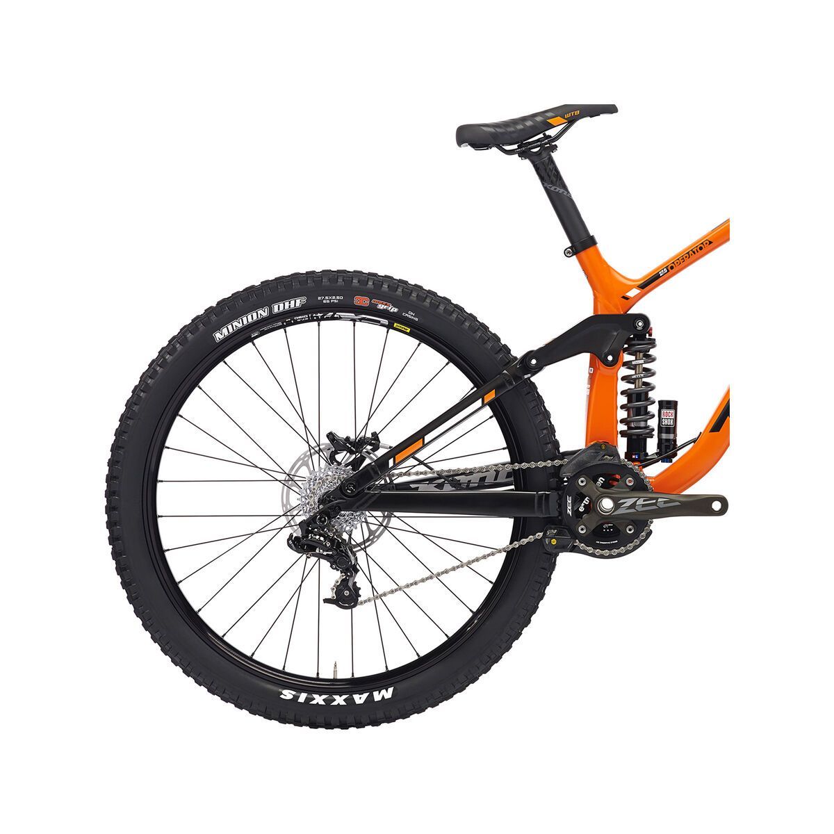 Kona Operator 27.5, matt orange & black w/ gloss black & white decals - Bild 4
