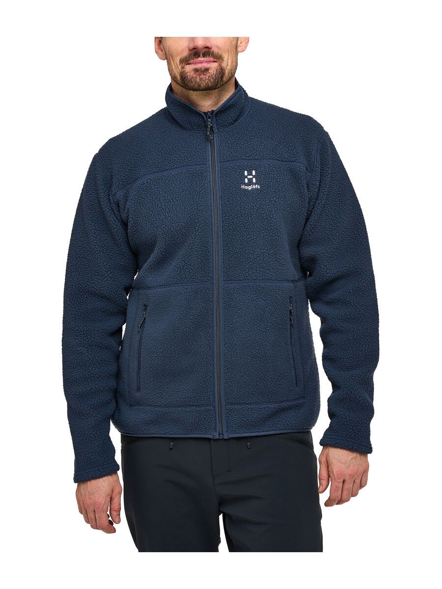Haglöfs Mossa Pile Jacket Men, tarn blue - Bild 3