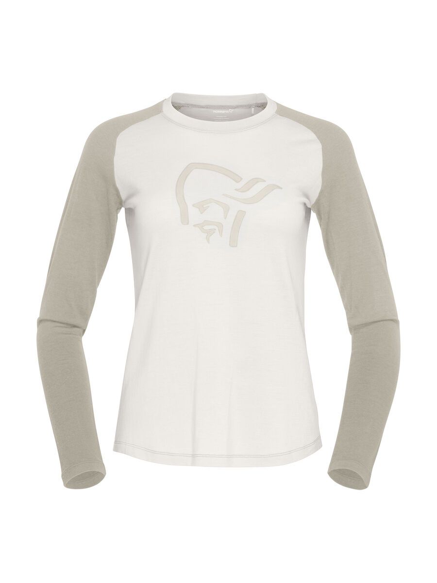 Norrona femund pureUll Long sleeve W's, whisper white - Bild 1