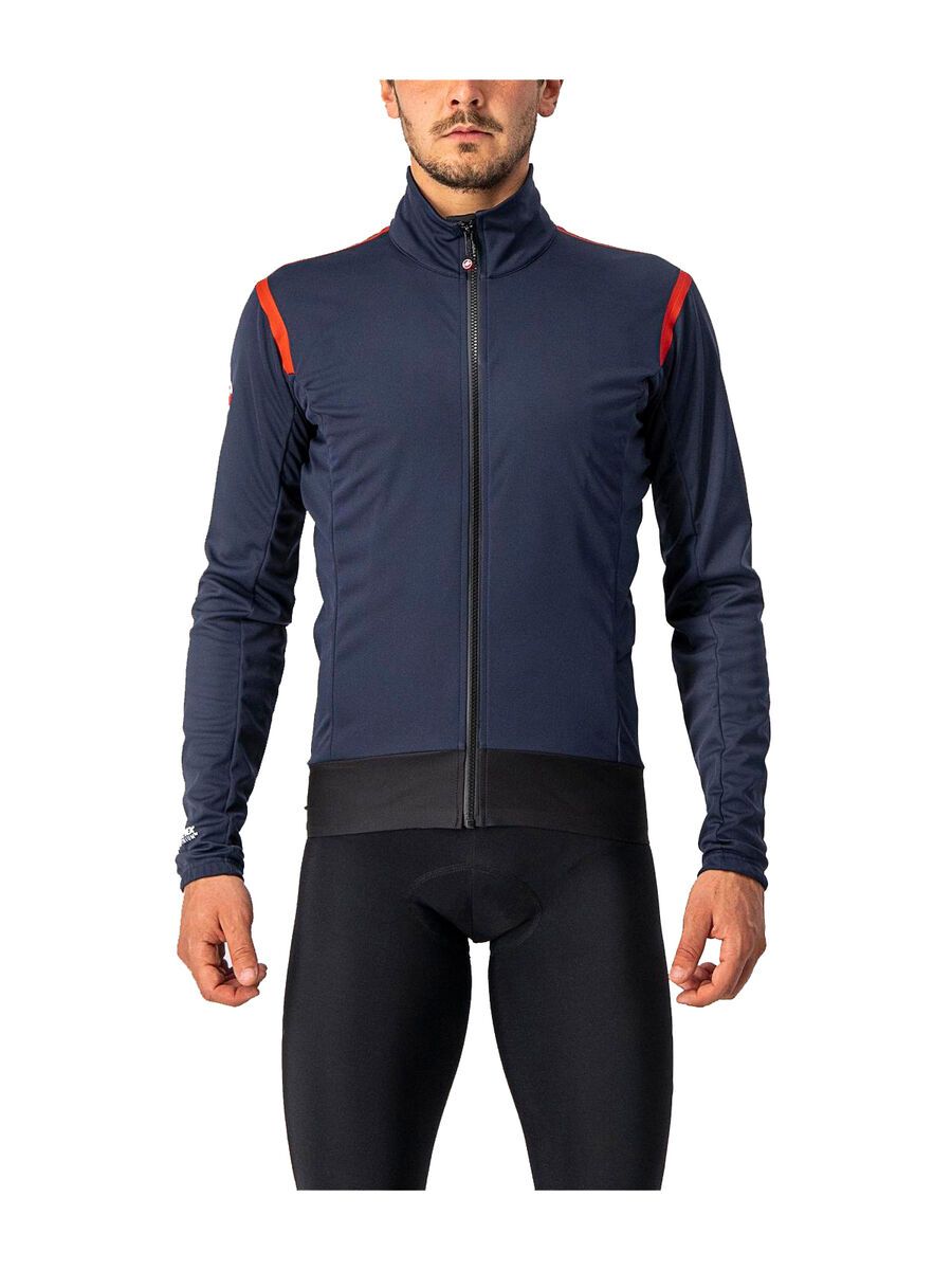 Castelli Alpha RoS 2 Light Jacket, savile blue/red-black - Bild 1