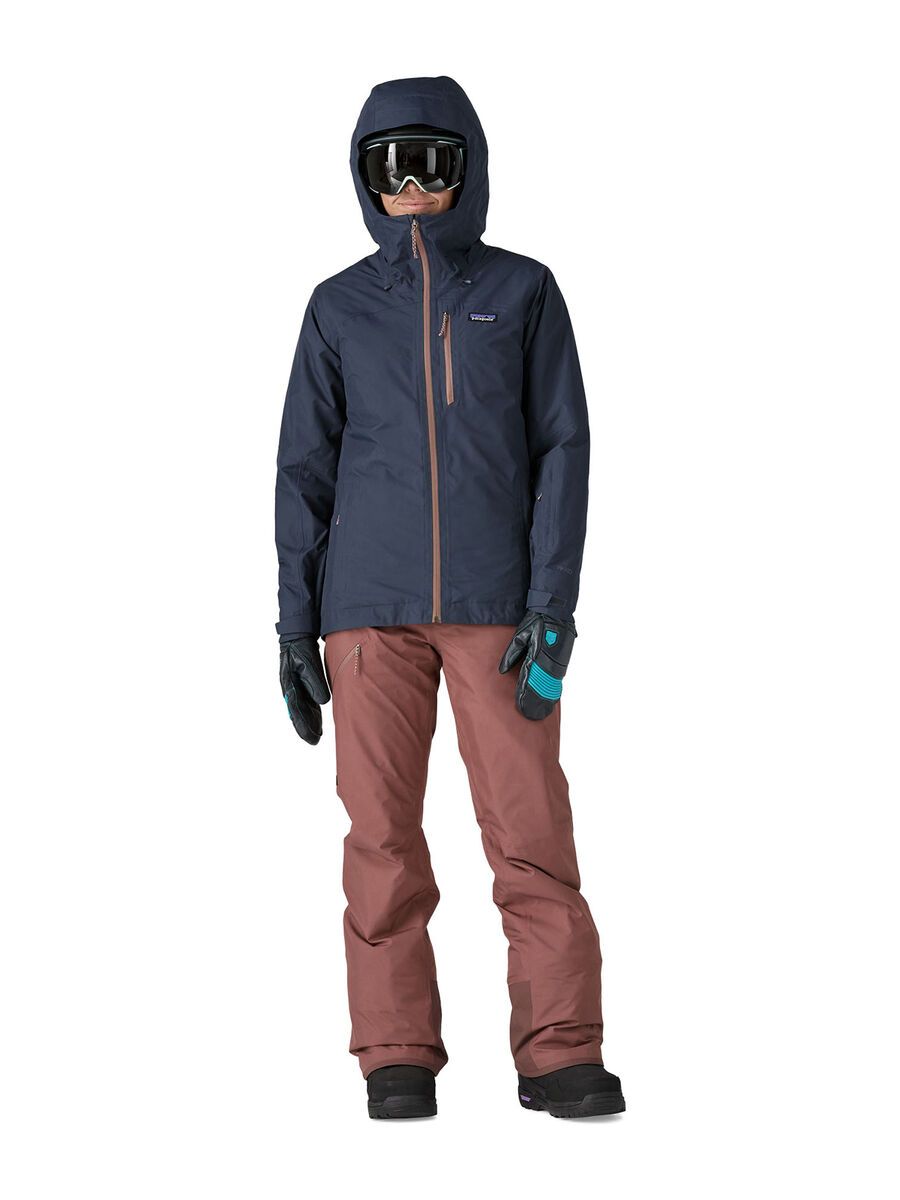 Patagonia Women's Insulated Powder Town Pants - Regular, dulse mauve - Bild 4