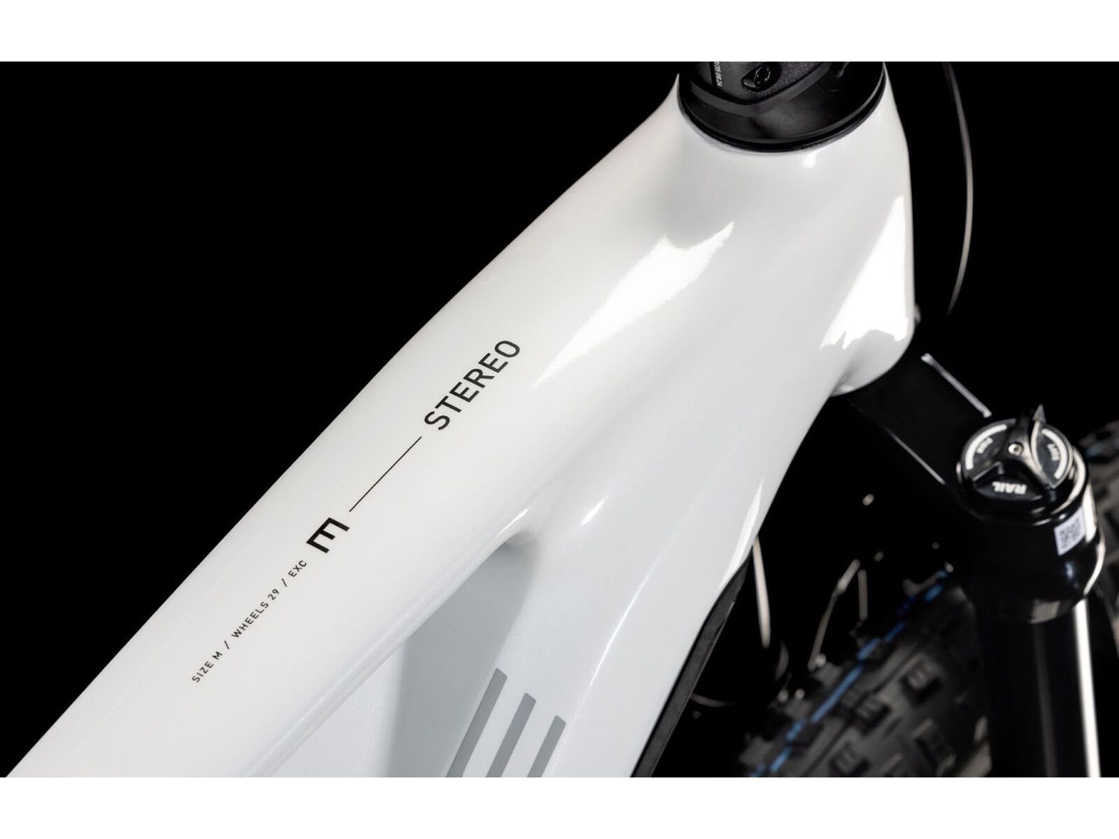 Cube Stereo Hybrid One44 EXC 800 27.5, metallicwhite´n´black - Bild 3