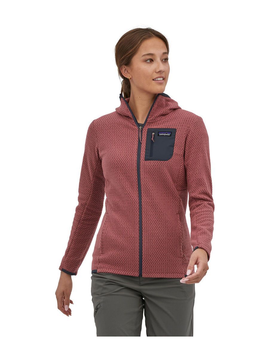 Patagonia Women's R1 Air Full-Zip Hoody, rosehip - Bild 2