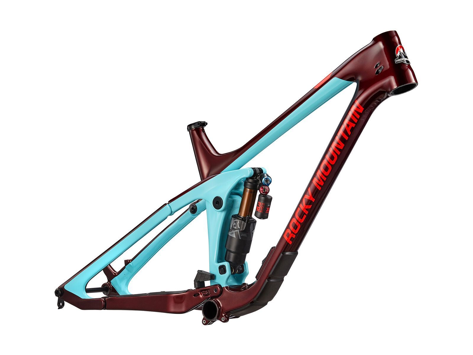 Rocky Mountain Slayer Carbon Frameset, sunday bloody sunday/surfin bird/flaming lips - Bild 1
