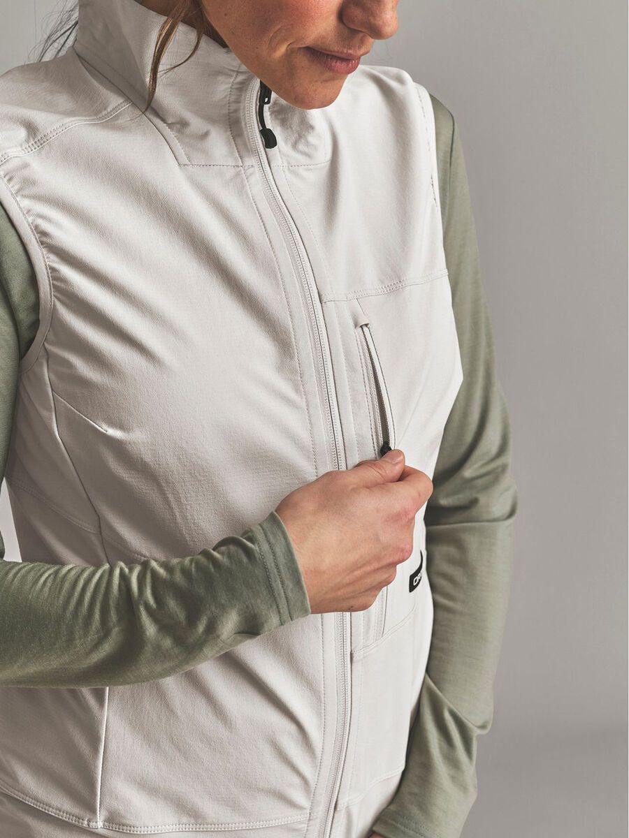 Ortovox Venet Softshell Vest W, white tea - Bild 6