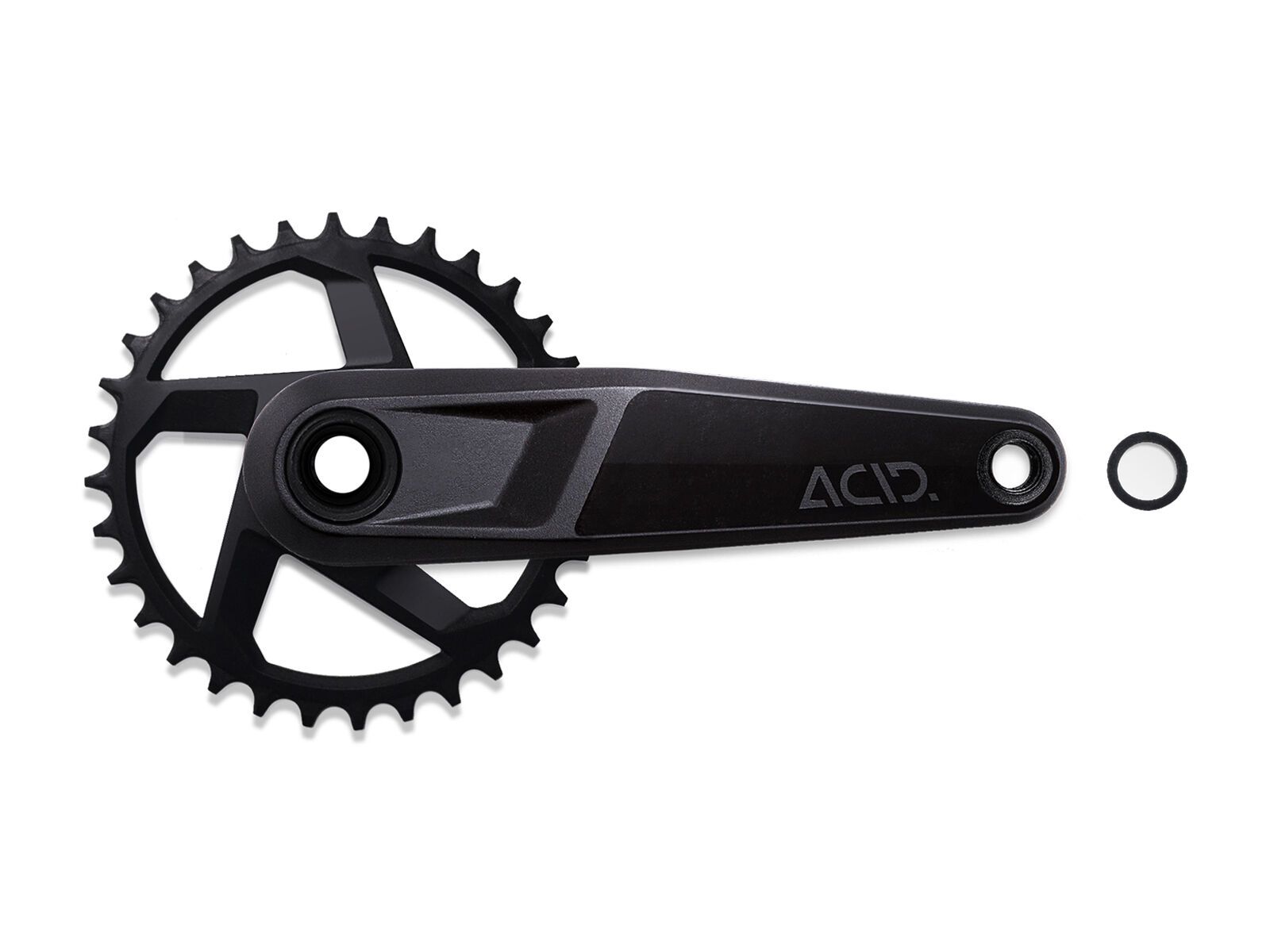 Cube Acid Kurbelgarnitur MTB Pro - 32 Z. / 53 mm Kettenlinie, black - Bild 1