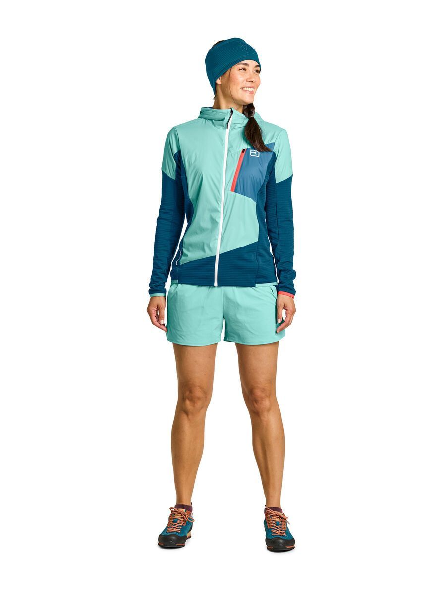 Ortovox Ladiz Hybrid Jacket W, petrol blue - Bild 5
