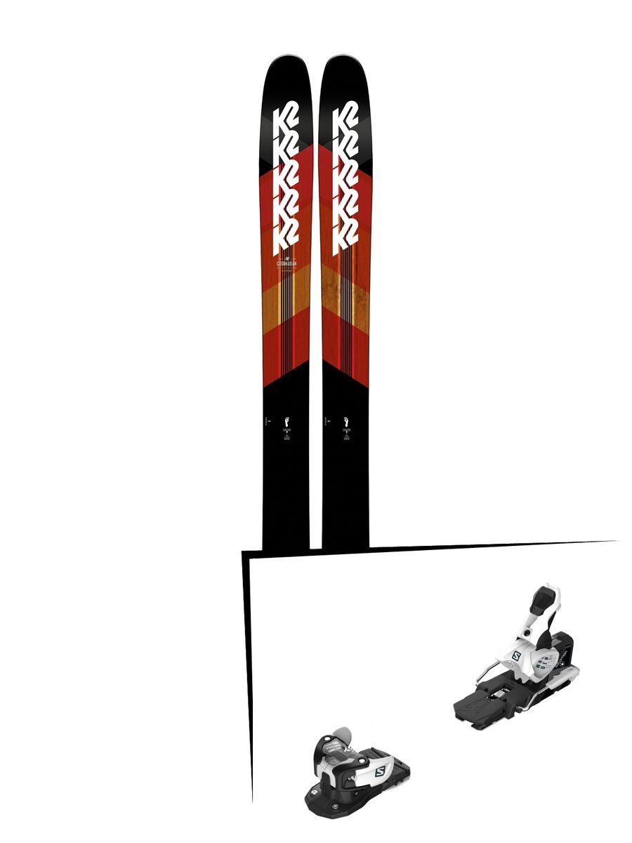 Set: K2 SKI Catamaran 2019 + Salomon Warden MNC 13 white/black - Bild 1