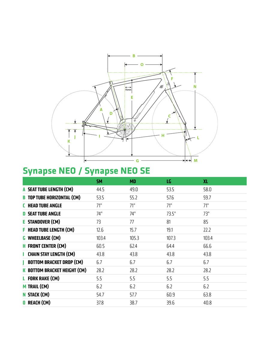 Cannondale Synapse Neo SE, agave - Bild 3