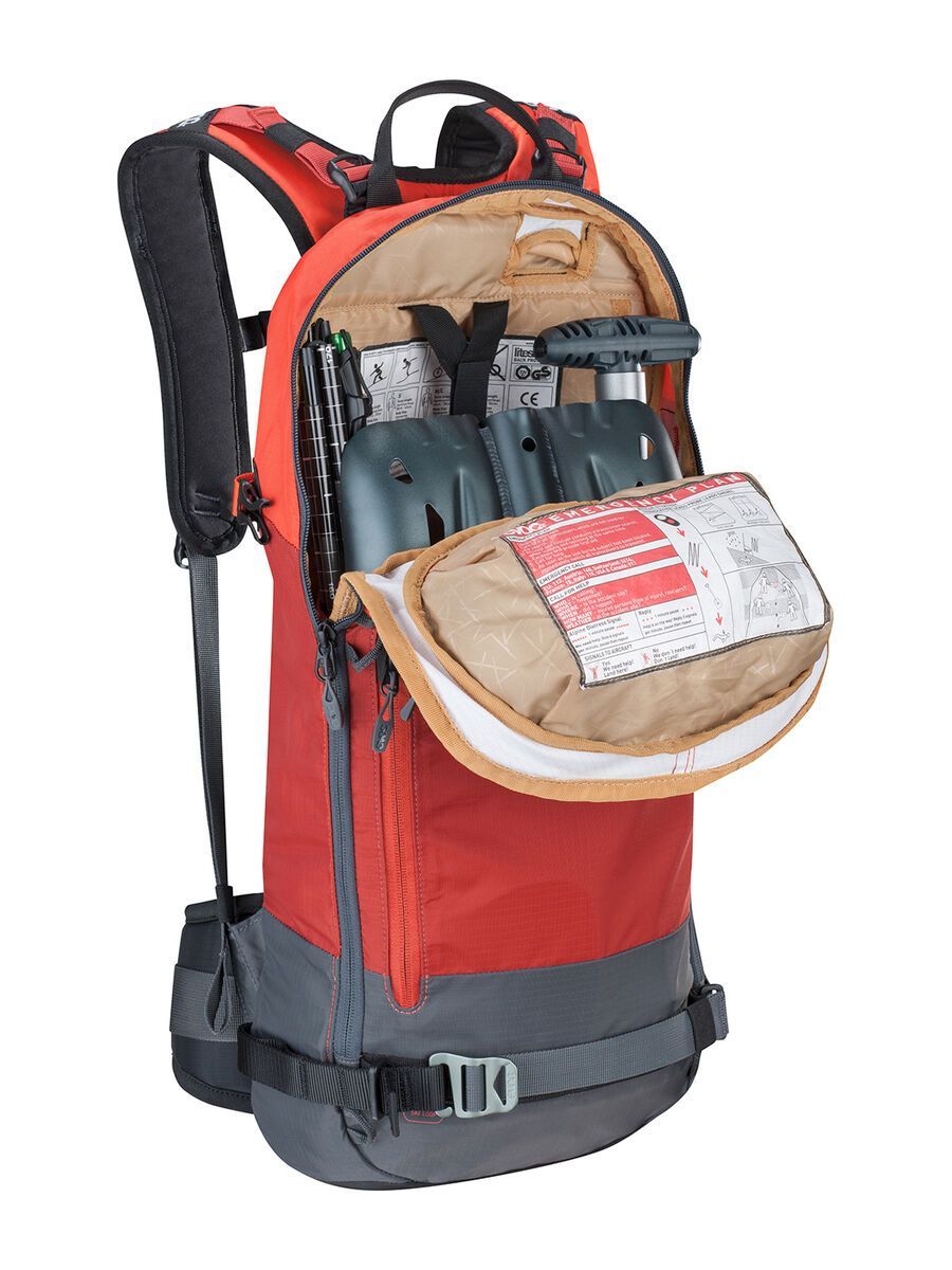 Evoc FR Day 16l, chili red-carbon grey - Bild 5