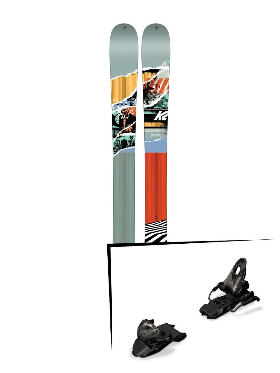 Set: K2 SKI Shreditor 100 JR 2017 + Marker Free Ten inkl. Screw-Kit (1685471) - Bild 1