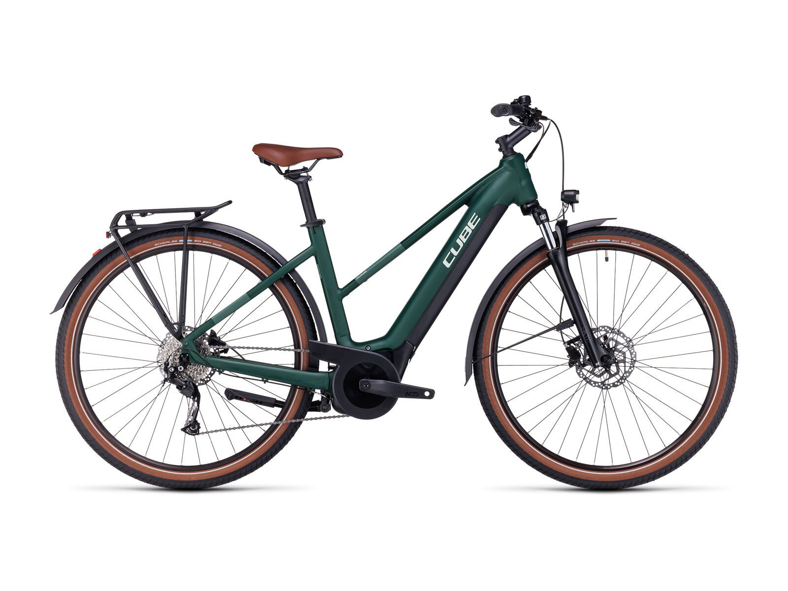 Cube Touring Hybrid One 625 Trapeze, darkgreen´n´green - Bild 1