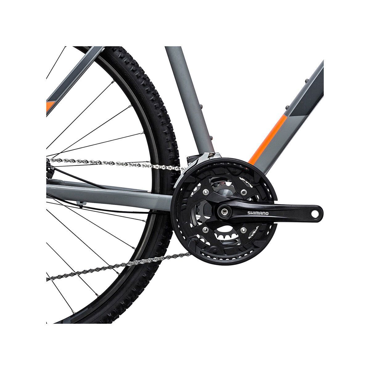 Cube Nature, grey´n´ flashorange - Bild 3