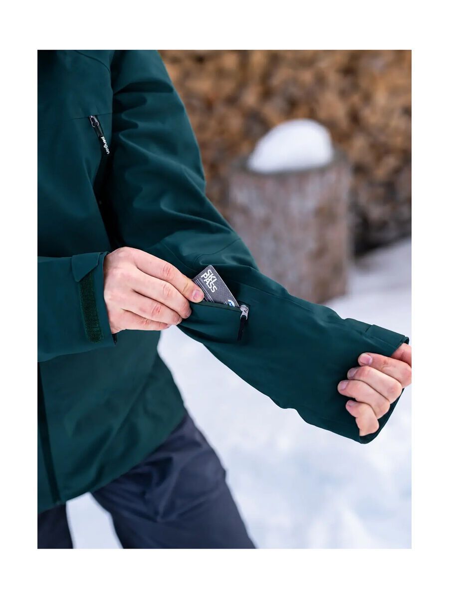 Penguin Männer 3 Lagen Dermizax Shell Jacke, seaweed - Bild 6