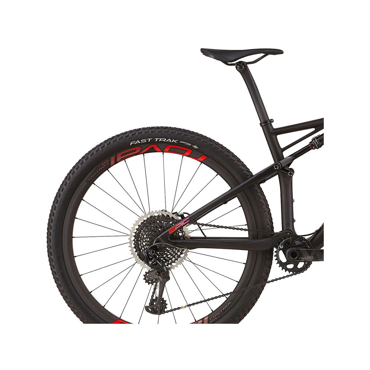 Specialized Women's S-Works Epic, satin gloss black tint/rocket red/acid purple fade - Bild 7