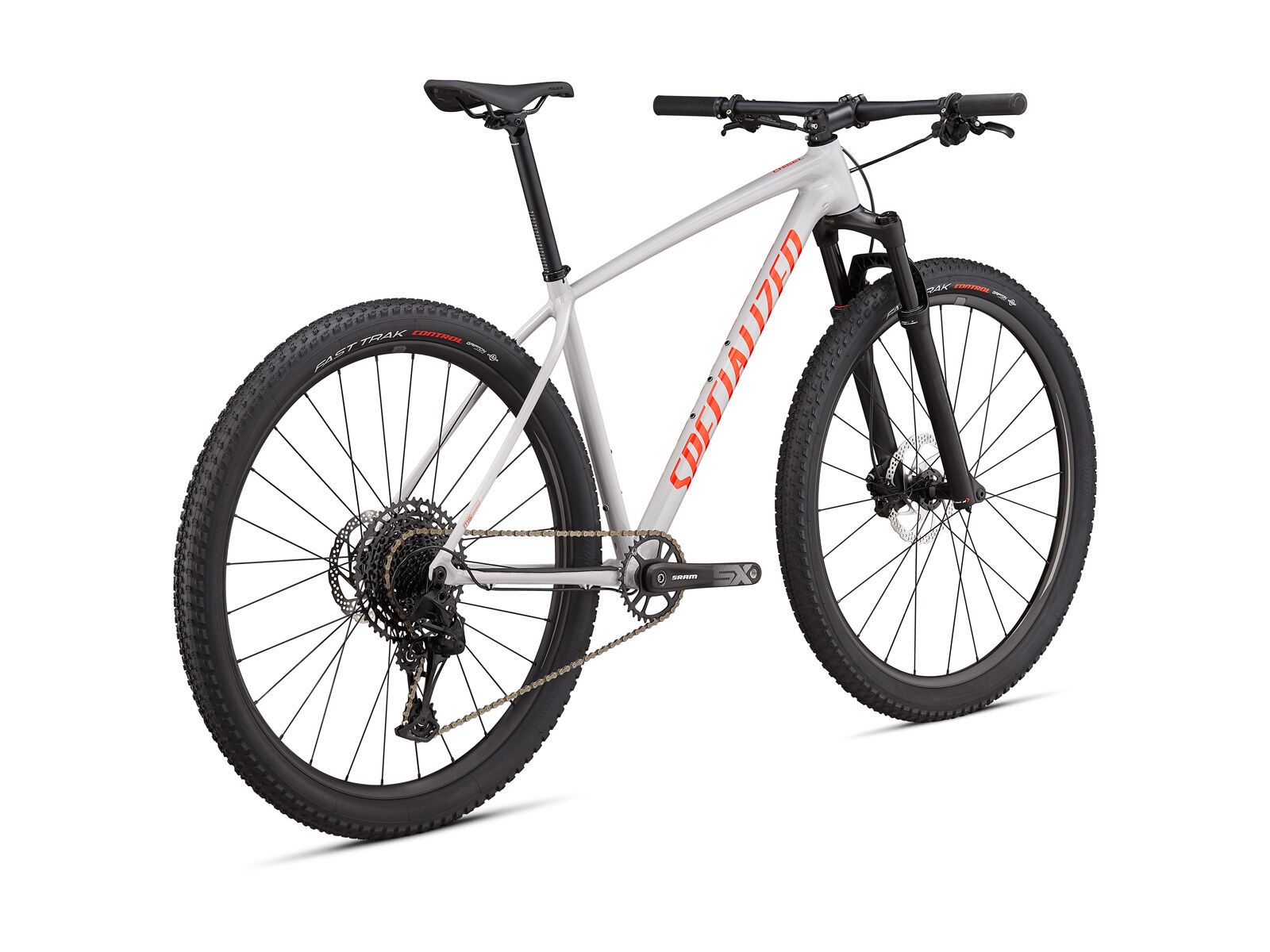 Specialized Chisel Comp, gloss dove grey/rocket red/crimson - Bild 3