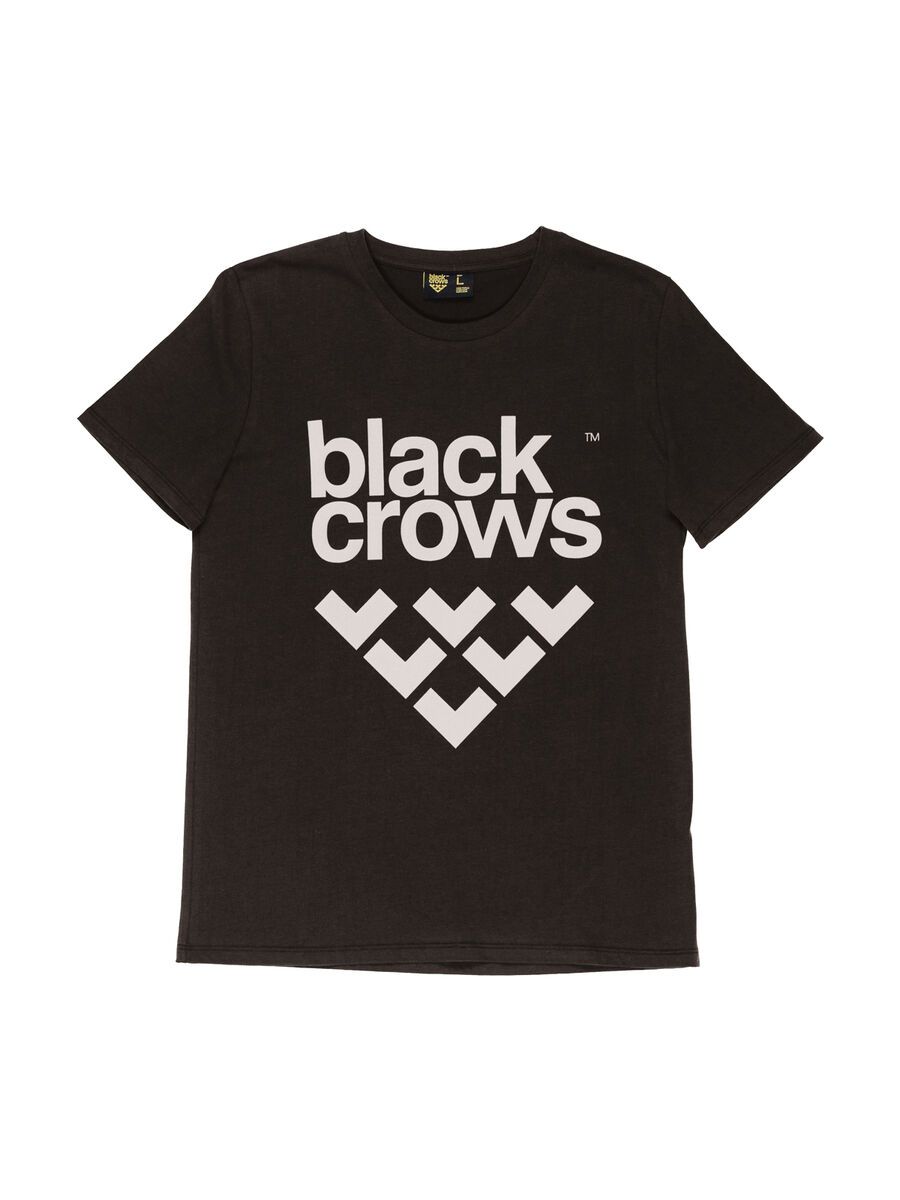 Black Crows Full Logo Tee, black/white - Bild 1