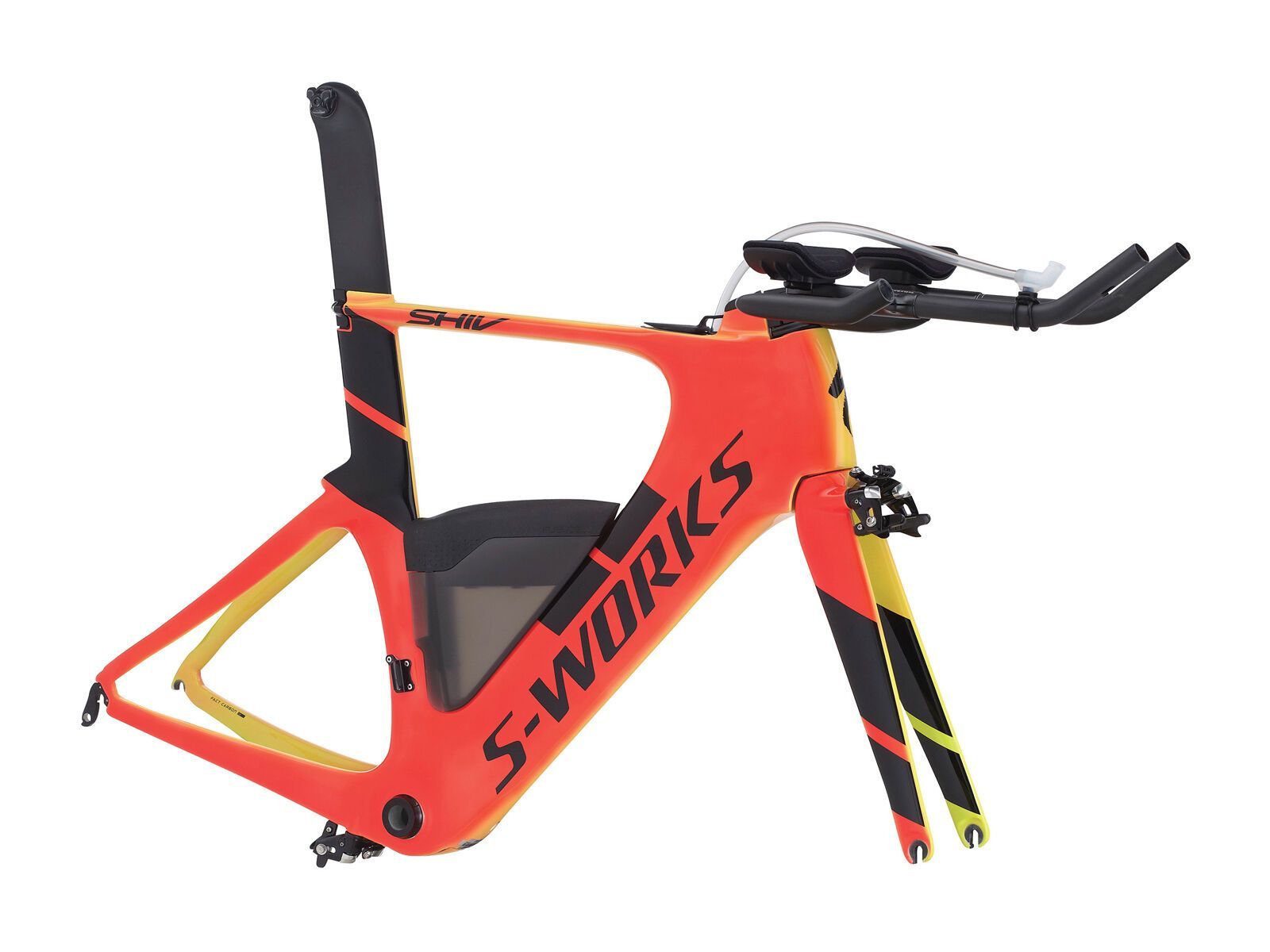 Specialized S-Works Shiv Module Frameset, rocket red/neon yellow/black - Bild 1