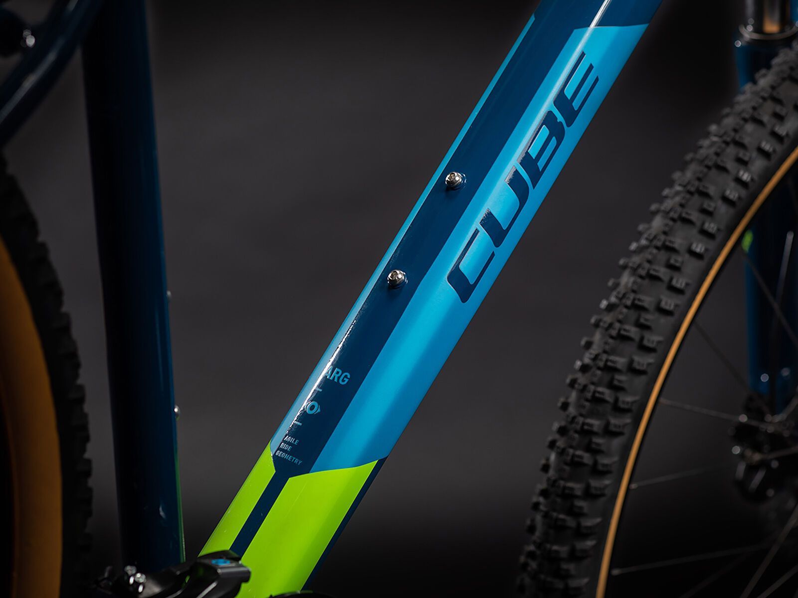 Cube Aim Race 27.5, blueberry´n´lime - Bild 3