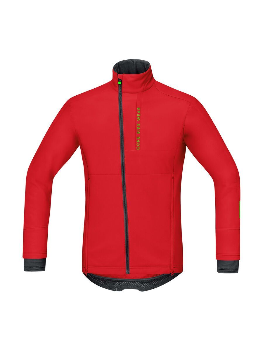 Gore Bike Wear Power Trail Windstopper SO Jacke, red - Bild 1